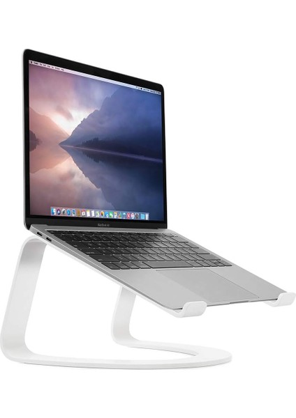 South Curve Laptopständer Für Und | Ergonomischer, Belüfteter Für Zuhause Oder Büro, Weiß (Sonderausgabe)