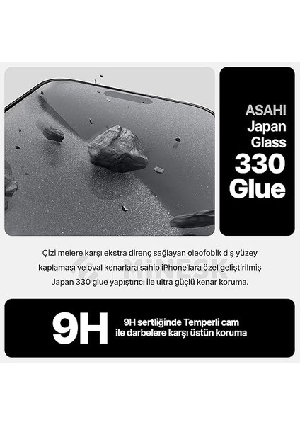 iphone 16 Pro Max Için Privacy Hayalet Gizlilik Filtreli Kolay Kurulum Ekran Koruyucu Toz Bırakmayan ve Kendiliğinden Yapışan Hizalama Kitli Temperli Cam (16 Pro Max) fırsatları