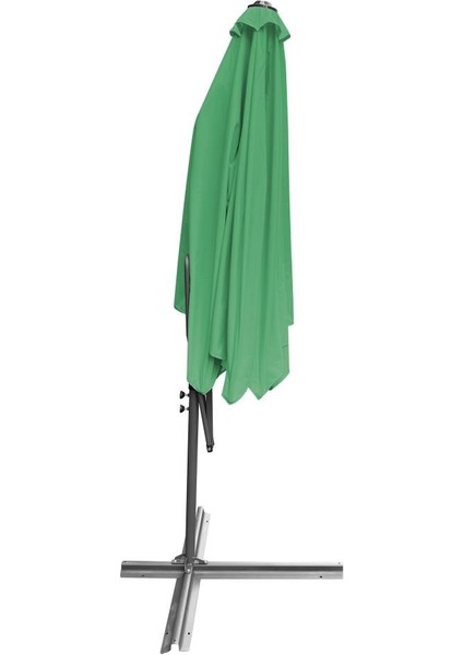 Yandan Kollu Katlanabilir Bahçe ve Balkon Şemsiyesi Yeşil fırsatları