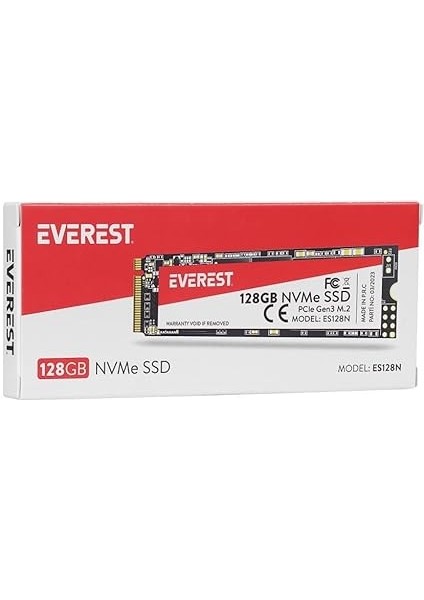 ES128N 128GB 3D Nand Flash 1400MB/1200MB Pcıe Gen3 Nvme M.2 SSD (Solid State Drive) fırsatları