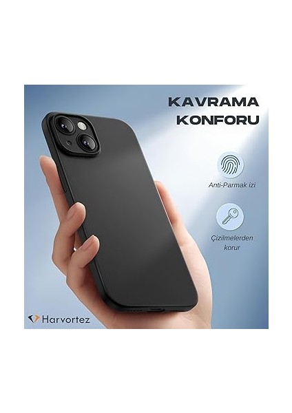 iPhone 11 ile Uyumlu, Süper Ince Kılıf, Kamera Çerçevesi Korumalı, Ekstra Tuş Takımı ile Gerçek Tuş Hissi, Bire Bir Uyum, Premium Cover, iPhone Case (Koyu Siyah) indirimleri