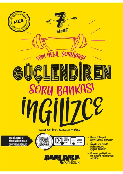 7.sınıf Güçlendiren Ingilizce Soru Bankası (Güncel Marif Model) fırsatları