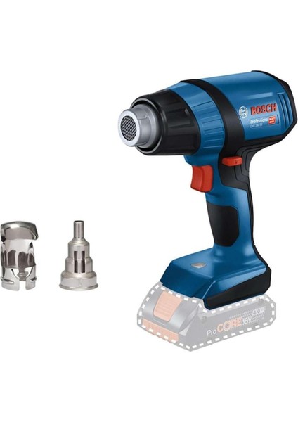Professional Ghg 18V-50 Akülü Hava Tabancası (18 Volt, Solo, Çalışma: 300 – 500 °c, Karton Kutuda)