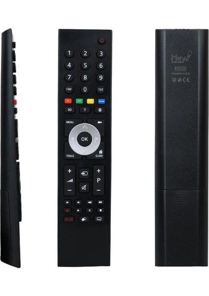 Beko Gri Göbek 3D Tuşlu LCD LED Tv Kumanda