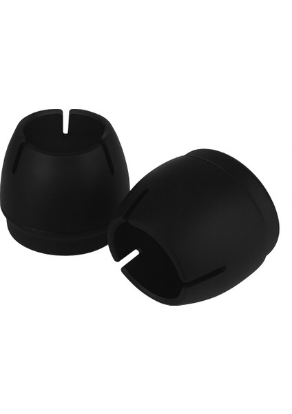 25 mm Pvc Sandalye Profil Ayak Pabucu Sessiz Yumuşak - Siyah (16 Adet) modelleri