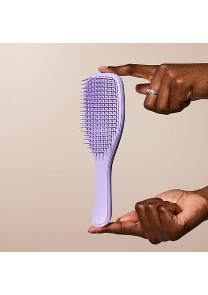 Tangle Teezer Doğal Kıvırcık Nihai Dolaşık Açıcı Fırça, Kuru ve Islak Saç Fırçası Detangler, 3c Ila 4c Saçlar Için, Mor Tutku fiyatları