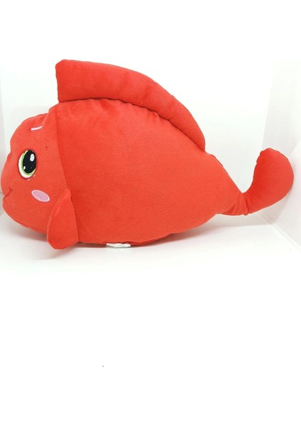 Uyku Arkadaşı Sesli Kırmızı Balık Şarkısı Söyleyen Büyük Peluş 40 cm modelleri