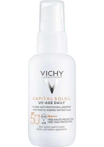 Vıchy Capital Soleil Uv Age Daily SPF50 Foto Yaşlanma Karşıtı Güneş Kremi 40ML