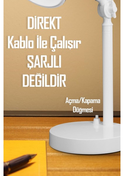 Akrobat Masa Üstü Çalışma Gece Lambası E27 Duylu modelleri