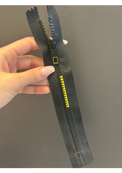 19X4 cm Iki Renk Dişli Siyah Fermuar fiyatları