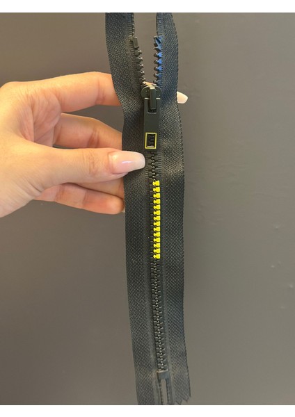 19X4 cm Iki Renk Dişli Siyah Fermuar indirimleri