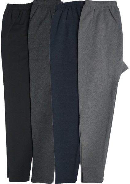 Erkek Çocuk Kışlık Şardonlu Alt Tayt 3 Adet 3 Renk