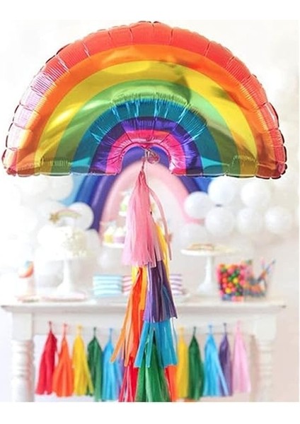 Rengarenk Folyo Balon 90X55 cm fiyatları