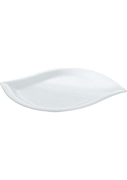 Leaf Beyaz Ev Düz Tabak 37CM fiyatları