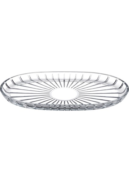 Masaüstü, Oval Servis Tabağı, 163X278 Mm, Tekli Hediyelik Kutu