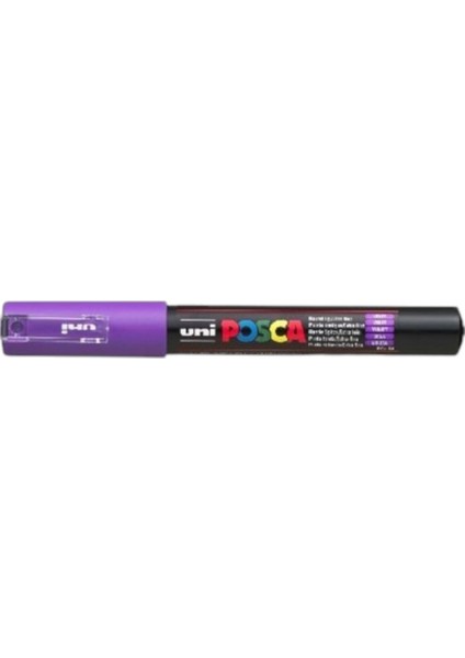 Uniball Posca 0.7 Su Bazlı Boyama Markörü Mor- (Uni-Pc-1m ) (N)