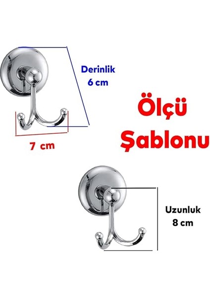Vidalı Askılık Banyo Tuvalet Lavabo Havlu Bornoz Askısı Çatal Ikili Metal Askı Krom fiyatları