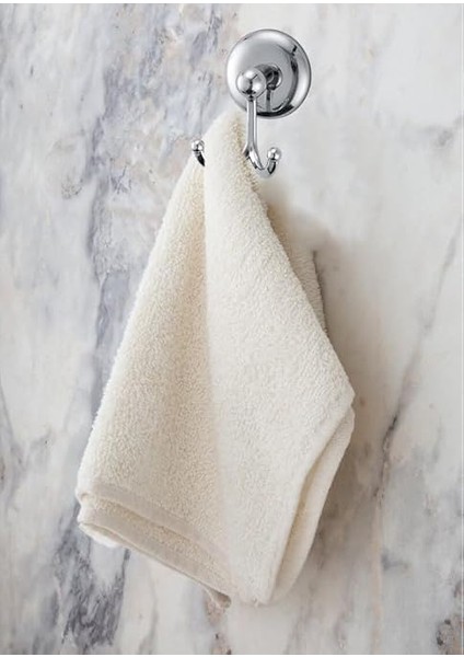 Vidalı Askılık Banyo Tuvalet Lavabo Havlu Bornoz Askısı Çatal Ikili Metal Askı Krom fırsatları