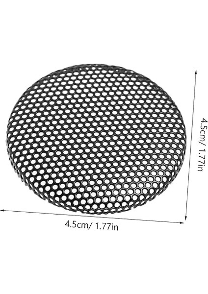8 Adet Hoparlör Izgarası Örgü Kapakları: Demir Örgü Izgara - 45 mm Metal Hoparlör Koruyucusu Pürüzsüz Kenarlarla Ev Sistemi Ktv Konferans Odası Için fiyatları