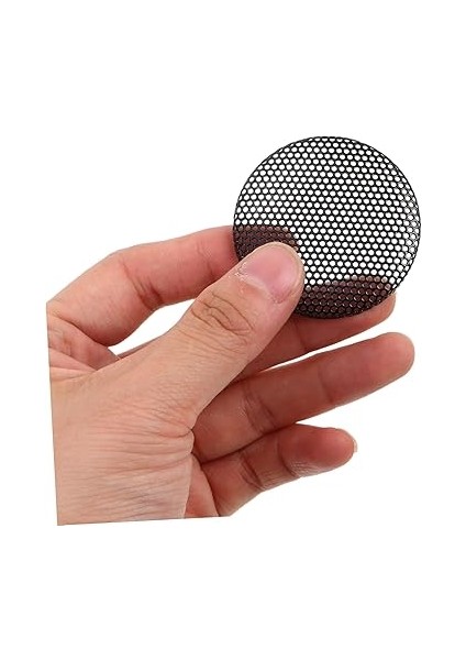 8 Adet Hoparlör Izgarası Örgü Kapakları: Demir Örgü Izgara - 45 mm Metal Hoparlör Koruyucusu Pürüzsüz Kenarlarla Ev Sistemi Ktv Konferans Odası Için fırsatları
