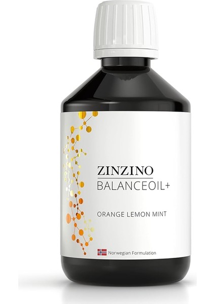 Balance Oil+ 100 ml - Portakal Limon Nane - Yeni Nesil Balık Yağı