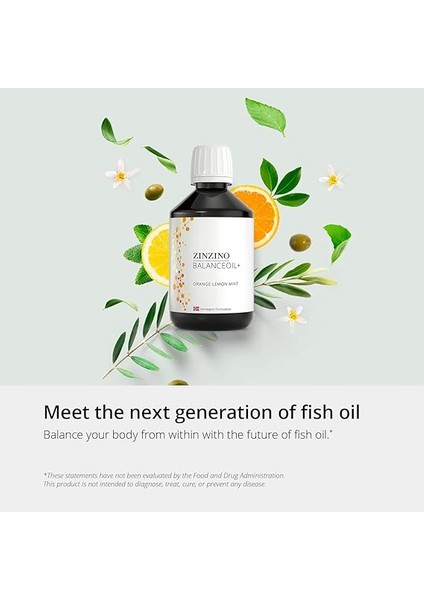Balance Oil+ 100 ml - Portakal Limon Nane - Yeni Nesil Balık Yağı indirimleri