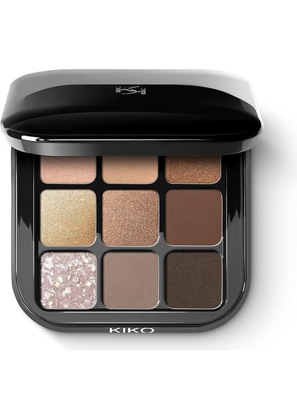 Farı Paleti - New Glamour Multi Finish Eyeshadow Palette 01 Earth Tones