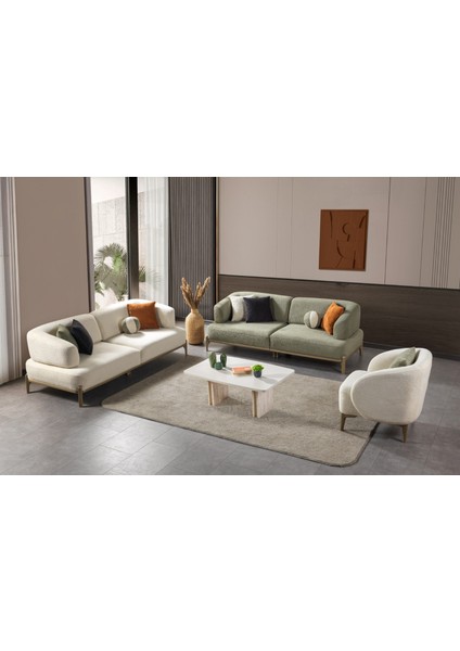 Lotus Koltuk Takımı (3+3+1)Yeşil fiyatları