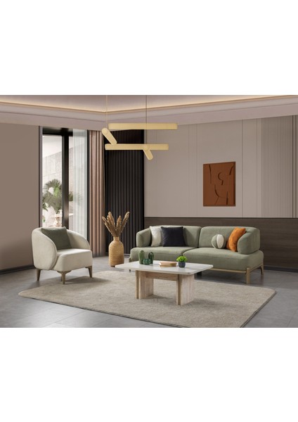 Lotus Koltuk Takımı (3+3+1)Yeşil modelleri