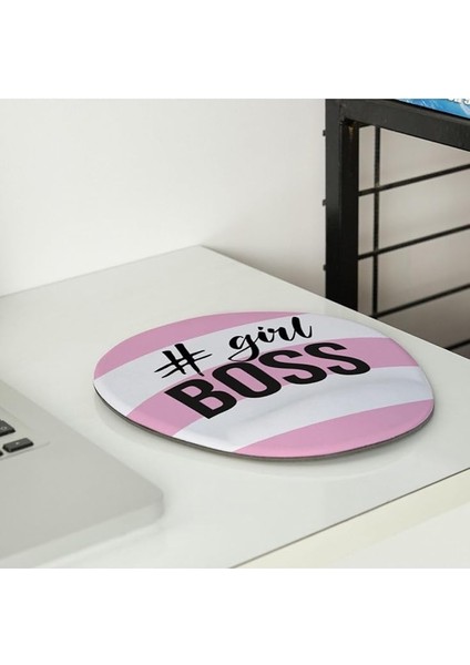 Girl Boss Tasarımlı Mousepad Mouse Pad modelleri