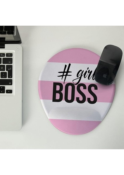 Girl Boss Tasarımlı Mousepad Mouse Pad indirimleri