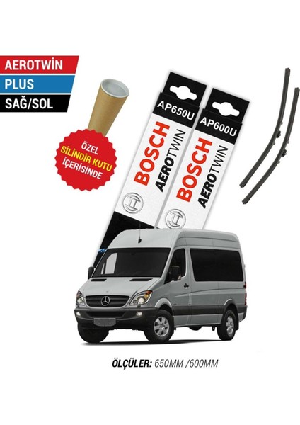 Mercedes Sprinter 2014 Model Silecek Takımı Ön Bosch Aerotwin Plus