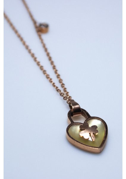 Heart Lock Kolye
