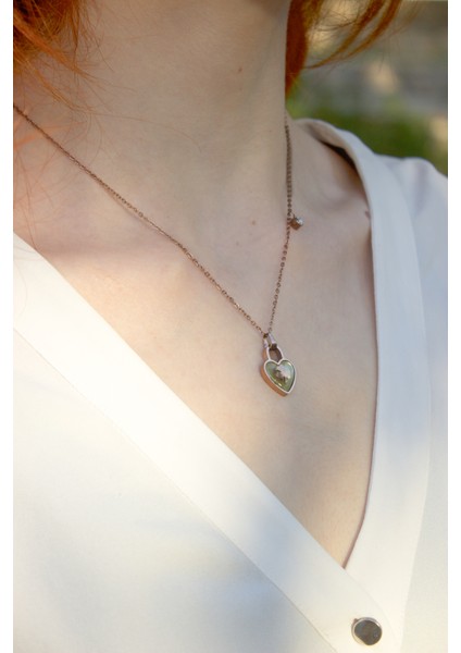 Heart Lock Kolye modelleri