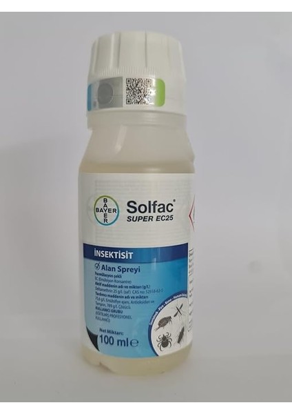 Solfac 25 Ec Haşere Ilacı 100 ml