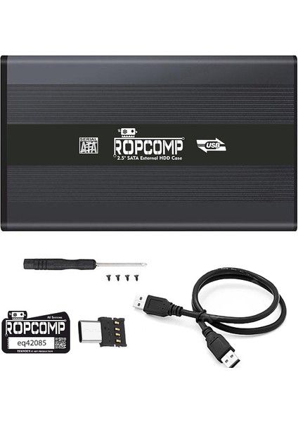 2.5" USB 2.0 Sata Harici HDD Kutusu Type-C Dönüştürücülü fiyatları