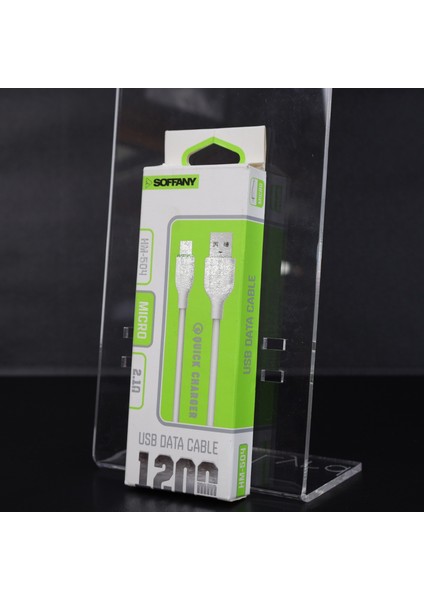 HM-504 1200MM Micro USB Hızlı Şarj ve Data Kablosu