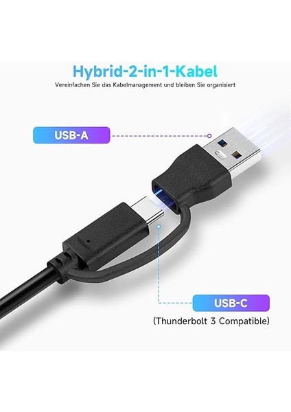 USB 3.2 Hub Lan Adaptörü 1000MBPS, USB 3.1 Hub Gen2, 3* 10GBPS Bağlantı Noktası (2* Tip-A ve 1* Tip-C) ve RJ45 Gigabit Ethernet Ağ Adaptörü, Alüminyum Ethernet Hub ve USB 3.0/2.0 Uyumlu, RSH-ST310 indirimleri