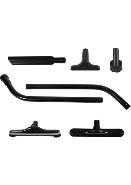 98064-AZ Sırt Çantası Vakum Bağlantı Kiti, Ez-Glide Aleti, 14" Zemin Fırçası ve 2 Parçalı S-Çubuk, Siyah