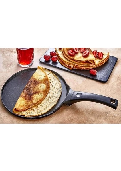 Döküm 26 cm Granit Krep Tavası