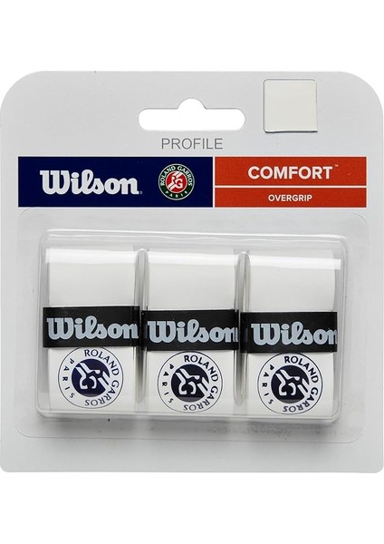 Roland Garros 2024 Tennis Overgrips White And Blue