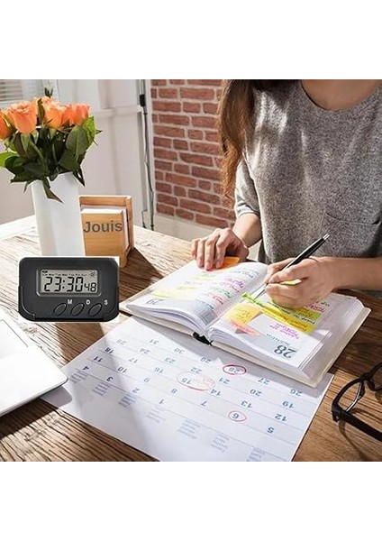 Dijital Küçük Masa-Sınav,öğrenci,polis,asker Araba Saati-Alarm-Kronometre,pomodoro Tekniği fiyatları