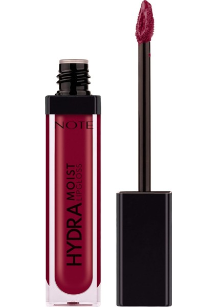 Hydramoist Lipgloss 10 Love Whisper Nemlendirici Dudak Parlatıcısı, Bordo