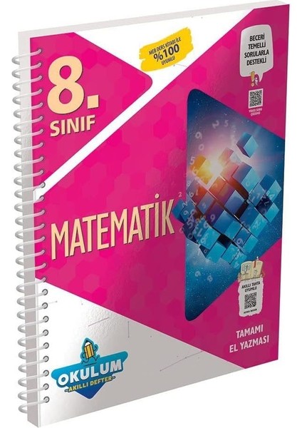 Yayınları 8. Sınıf Okulum Akıllı Defteri Matematik