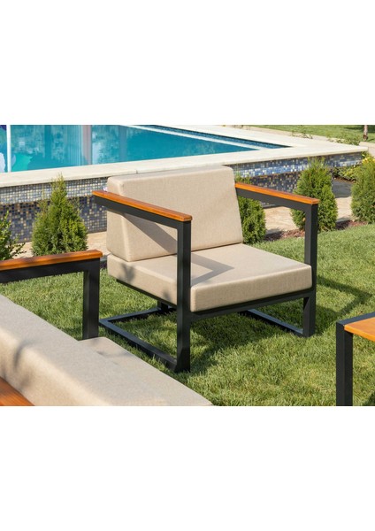 Sunny Bahçe Mobilyası Tekli Bej