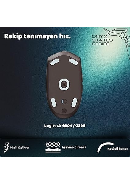 Onyx Mouse Skate (Logitech G305 / G304 ile Uyumlu Skatez) fiyatları