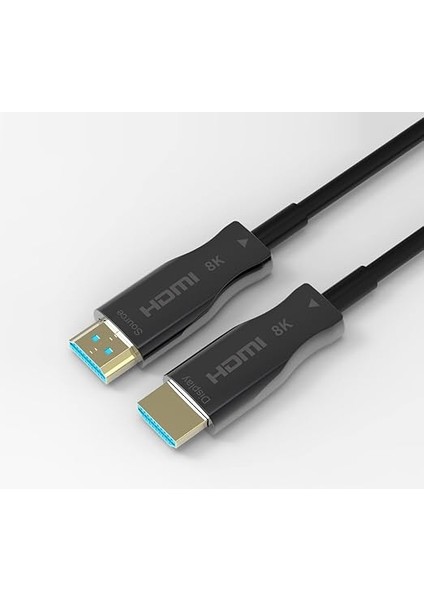 Aoc Fiber HDMI 2.1 Kablo - 48GBPS, 8k 60Hz, 4K 120Hz, 4K 60Hz, Earc, Hdr, D-Hdr, Hdcp2.3, Dolby Vision, Dolby Atmos (2 Metre)