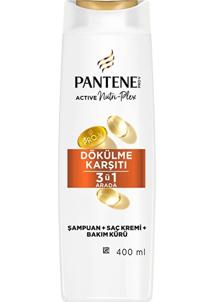 2 Adet Pantene 400 ml Saç Dökülme Karşıtı 3+1