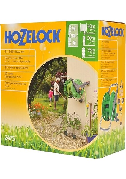 - Hortum Makarası 60M 2'si 1 Arada (Yalnızca Makara ve Duvar Sabitlemeleri): Serbest Duran Veya Duvara Monte, Dayanıklılık ve Kullanım Esnekliği Için Hafif, Sağlam Ana Gövdeli Makara [2475R0000] fırsatları