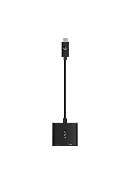 Usb-C-Hdmı Adaptörü Şarj Cihazı AVC002BTBK,4K UHD Videoyu, Bağlı Cihazlar Için 60 W’a Kadar Doğrudan Iletim Gücünü Destekler, Macbook Pro HDMI Adaptörü fırsatları
